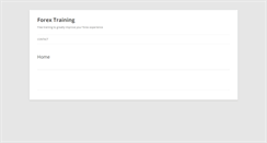 Desktop Screenshot of forextrainings.net